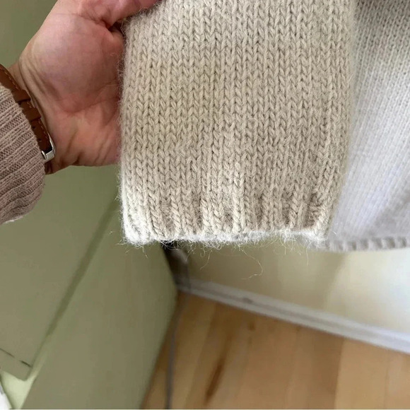 J.Crew Long Alpaca Wool Sweater Cardigan Coat with Pockets - Picture 8 of 10